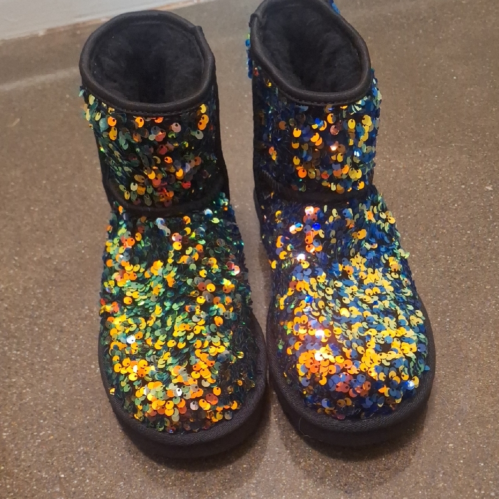 UGG Women's Multicolor Sequin Boots